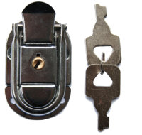 Koffer-Verschluss mit Schlüssel, klein