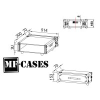 Effektrack RC3-s 30cm *Retoure*