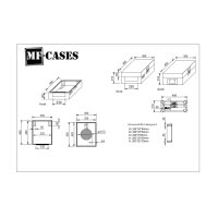 Flightcase für CDJ-800 1000 + DJM-600 800 etc *Retoure*