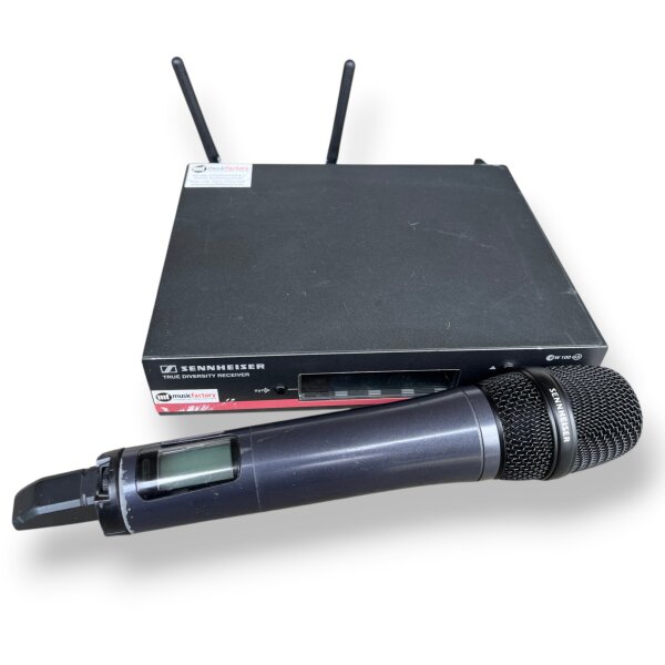 Sennheiser ew 100 G3 Handsender & Empfänger – MMD 835 – C-Band 734–776 MHz