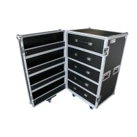 Toolcase mit 5 Schubladen – Flightcase auf Rollen