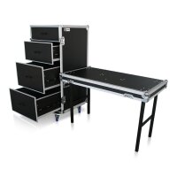 Toolcase mit 4 Schubladen – Flightcase auf Rollen
