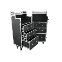 Roadie-Case mit 6 Schubladen – Flightcase auf...